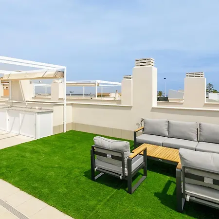 Private Jacuzzi, Heated Pool, Roof Terrace, Ac Apartment